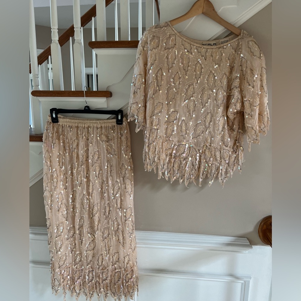 Vintage Scala Sequin Outfit